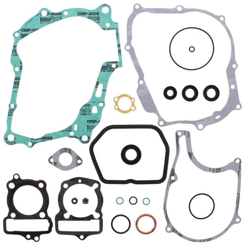 Vertex Pistons — Vertex Gaskets 04-13 Honda CRF100F Complete Gasket Kit w/ Oil Seals