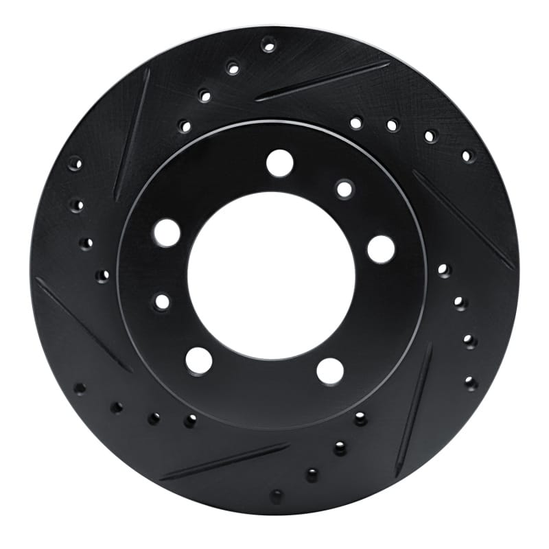 R1 Concepts — R1 87-88 Nissan Van Front Left Drilled & Slotted Black Brake Rotor
R1 Brake Rotor Drill