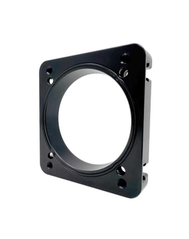 Torque Solution — Torque Solution 06-21 Subaru STI EJ Big Bore Manifold Big Bore 76mm Throttle Body Adapter - Black