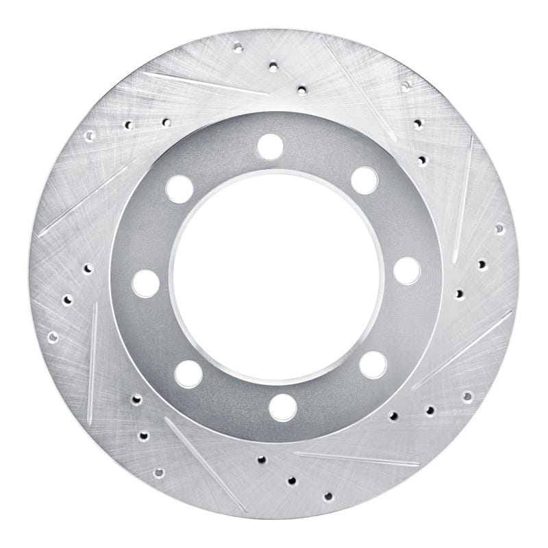 R1 Concepts — R1 80-93 Dodge W200 Front Right Drilled & Slotted Silver Brake Rotor
R1 Brake Rotor Drill