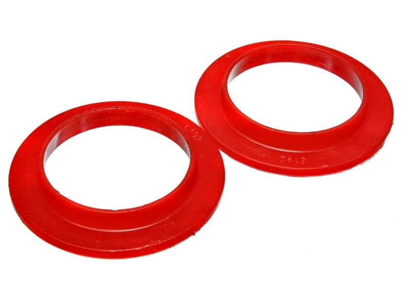 Energy Suspension — Energy Suspension Coil Spring Isolator Set - Red
CoilSprngInsulator