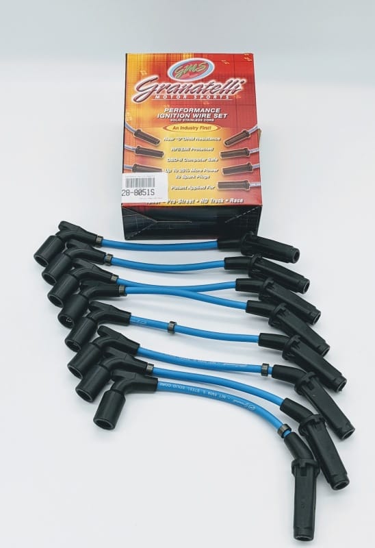 Granatelli Motor Sports — Granatelli 20-23 GM LT2 6.2L Straight Boot Hi-Perf Coil-Near-Plug Ignition Wire Connector Kit - Blue
Coil Connector