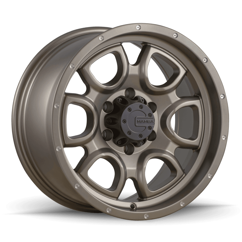 Mamba — Mamba M19 18x9 6x139.7 ET12 Bronze w/ Drill Holes