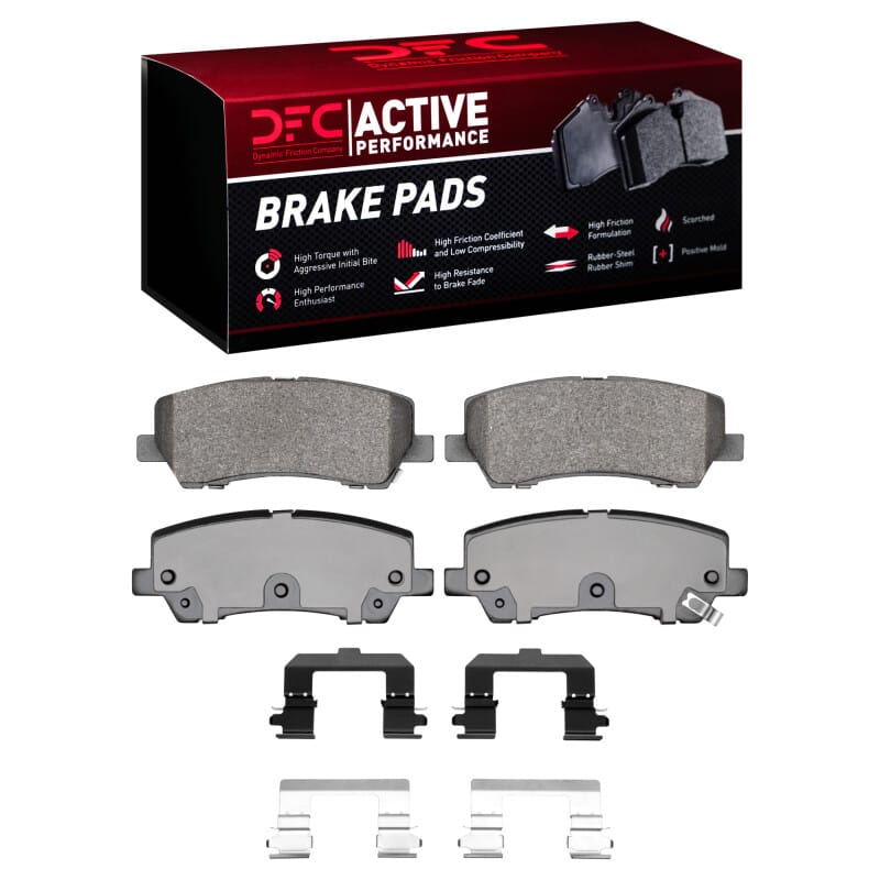 DFC — DFC 15-23 Ford Mustang Rear Active Performance Pads and Hardware Kit
DFC Brake Pad Set