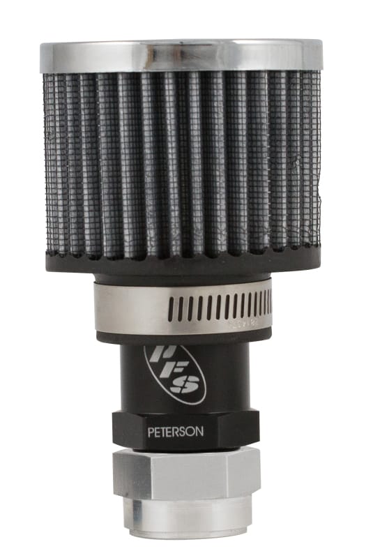 Peterson Fluid Systems — Peterson Fluid Systems Breather One-Way Vac -12AN w/ Filter
POP OFF VALVE