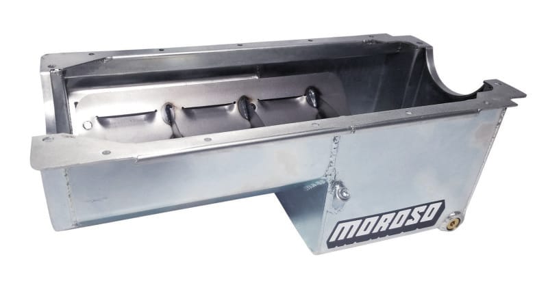 Moroso — Moroso Dart/Rocket Small Block (May Require Cross Member Mod) Wet Sump 7qt 8.25in Steel Oil Pan
