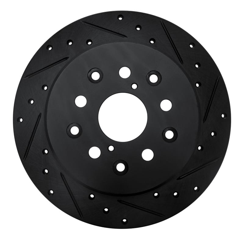 R1 Concepts — R1 98-10 Lexus GS400 Rear Right Drilled & Slotted Black Brake Rotor
R1 Brake Rotor Drill