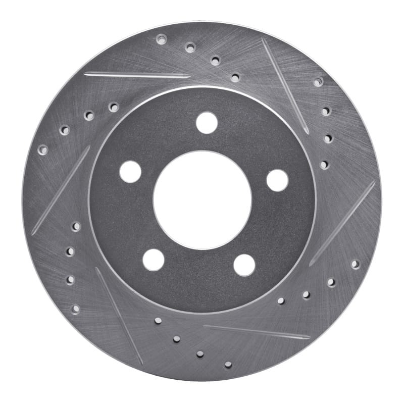 R1 Concepts — R1 90-99 Jeep Cherokee Front Right Drilled & Slotted Silver Brake Rotor
R1 Brake Rotor Drill