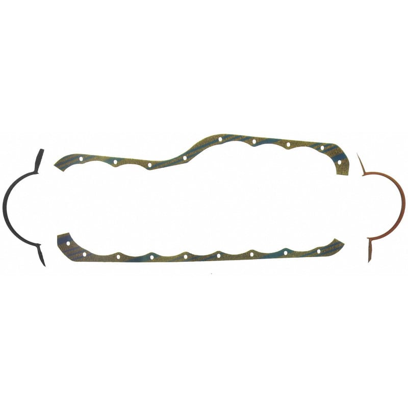 Fel-Pro — Fel-Pro Ford Ranger OS 30297 C Engine Oil Pan Gasket Set Blue Stripe cork-rubber