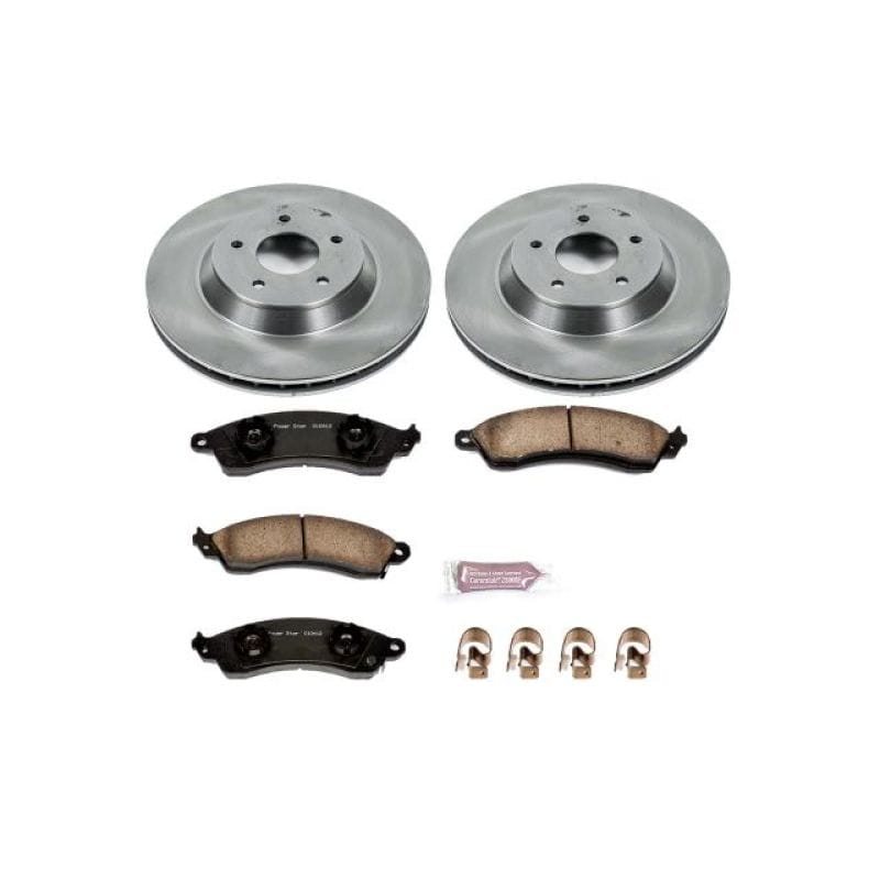 PowerStop — Power Stop 88-96 Chevrolet Corvette Front Autospecialty Brake Kit