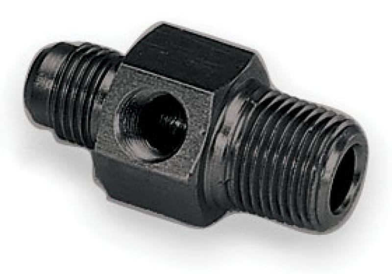 Moroso — Moroso Fuel Pressure Gauge Fitting - 3/8in NPT Male to -6An Male