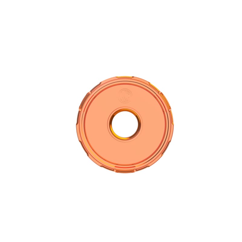 KC HiLiTES — KC HiLiTES Cyclone V2 LED - Replacement Lens - Amber - Single