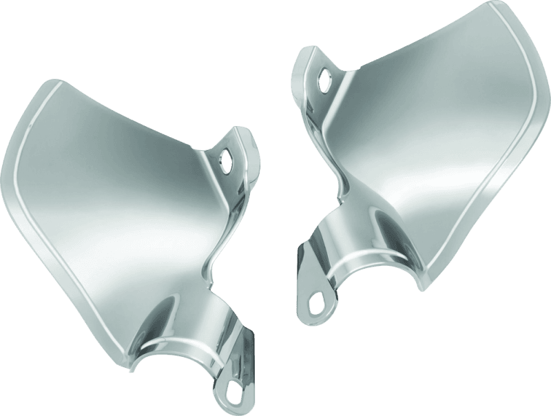 Kuryakyn — Kuryakyn Saddle Shields Heat Deflectors 18-Up Softail Models Smoke