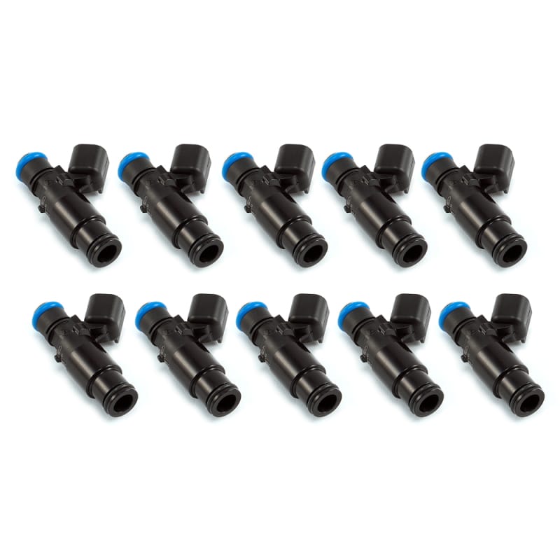 Injector Dynamics — Injector Dynamics ID1050X Injectors 14mm (Black) Bottom Adaptors (Set of 10)