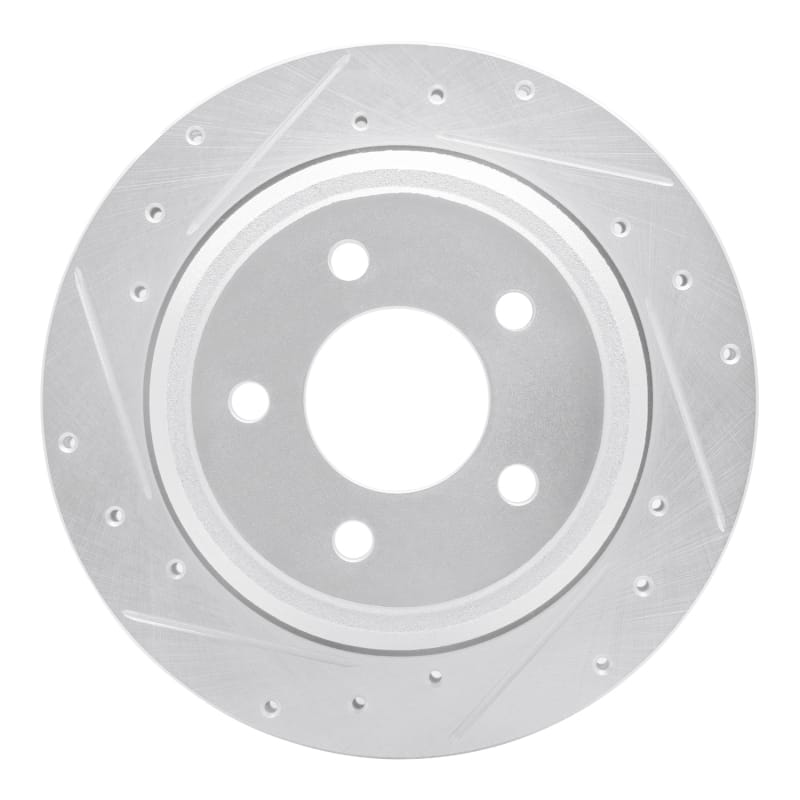 R1 Concepts — R1 10-11 Ford Ranger (USA/Canada) Rear Left Drilled & Slotted Silver Brake Rotor
R1 Brake Rotor Drill