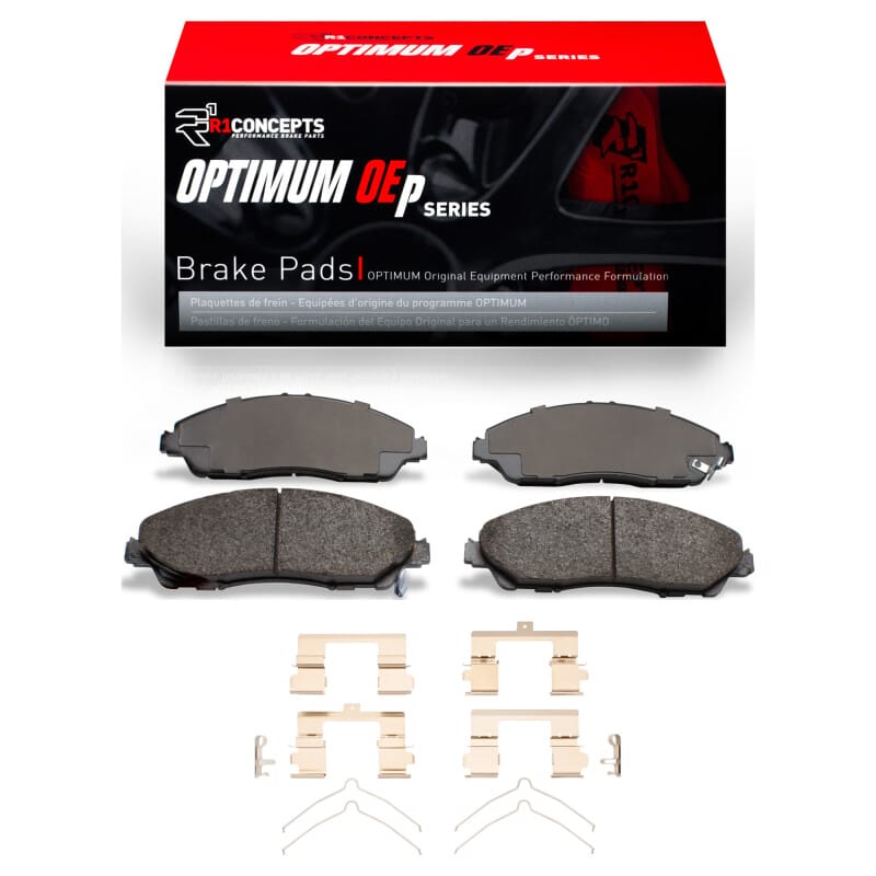 R1 Concepts — R1 2007-2025 Acura MDX Front R1 Optimum OE Pads & Hardware Kit
R1 Optimum Oe Pads a