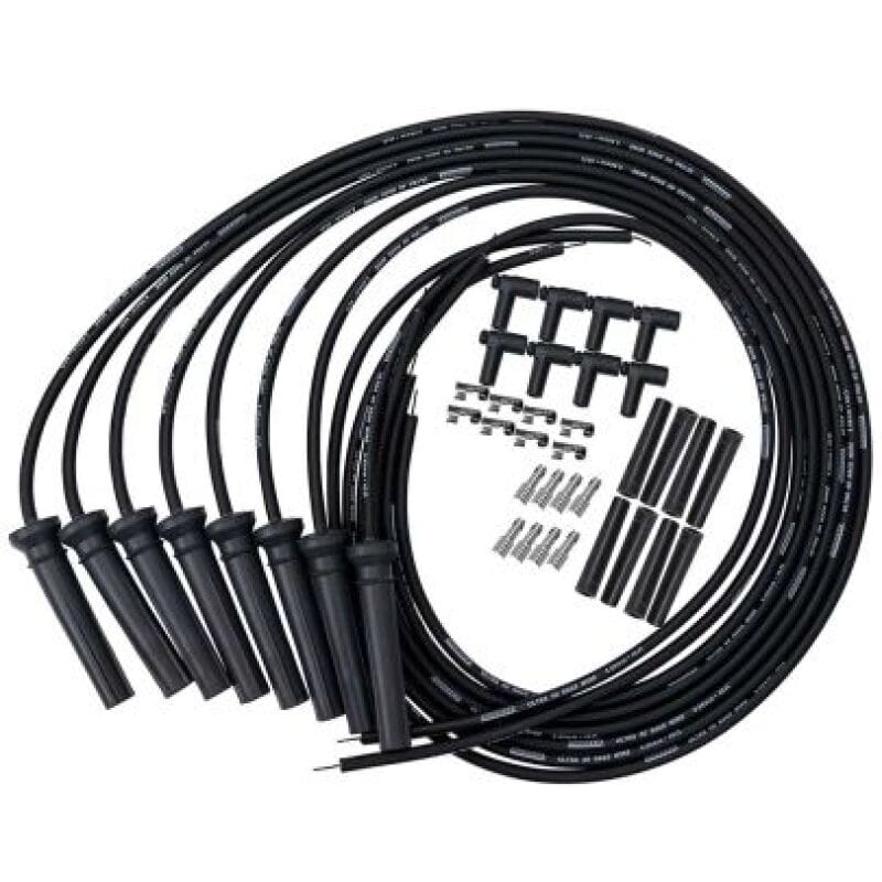 Moroso — Moroso Universal GM Pro Stock Remote Coils Ultra 40 Black Wire Set