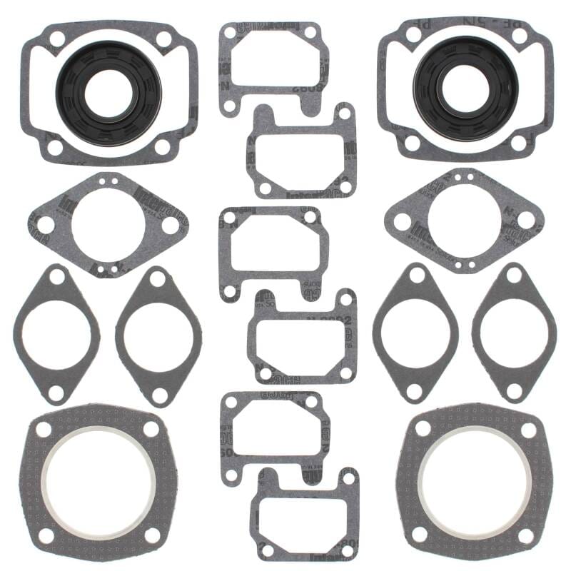 Vertex Pistons — Vertex Gaskets 74-75 Arctic Cat Lynx/Pantera (Kawasaki) FC/2 Complete Gasket Kit w/ Oil Seals