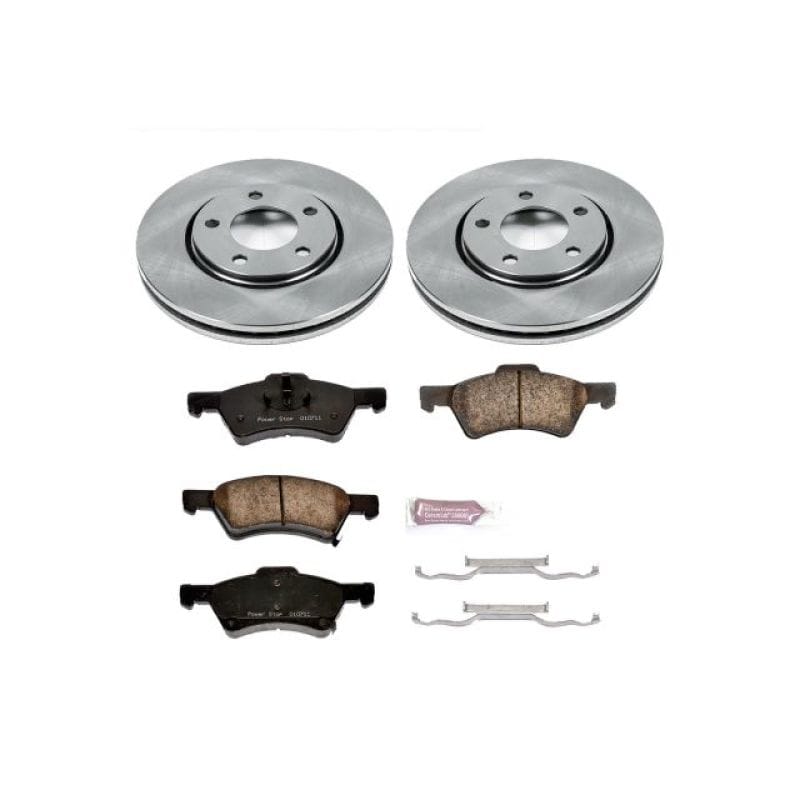 PowerStop — Power Stop 01-07 Chrysler Town & Country Front Autospecialty Brake Kit
