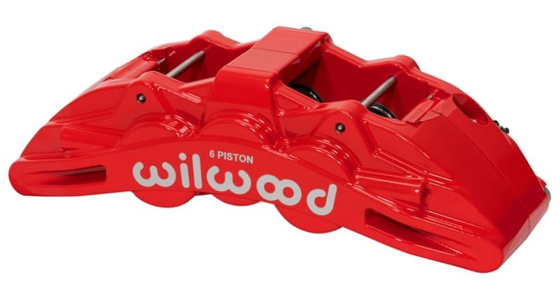 Wilwood — Wilwood Caliper Red SX6R 4.04in Piston 1.25in Disc
BRAKE CALIPER