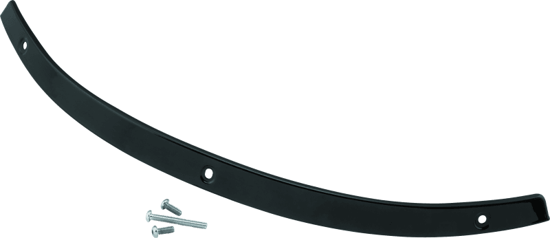 Kuryakyn — Kuryakyn Smooth Windshield Trim 14-Up Touring Gloss Black