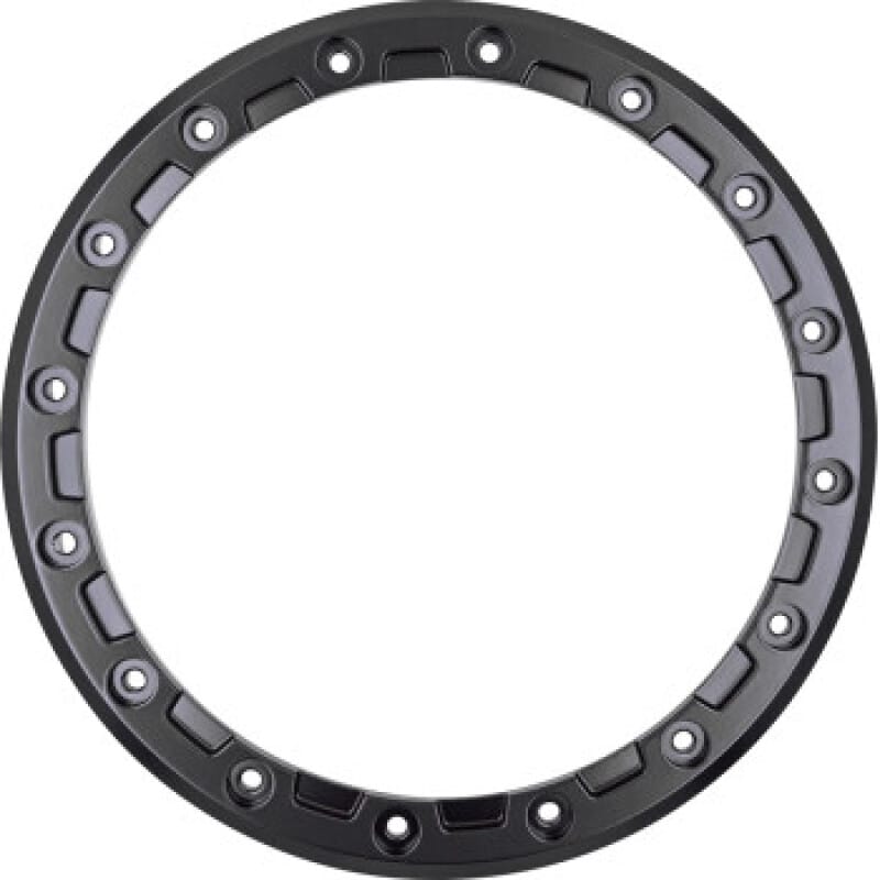 Raceline — Raceline Beadlock Ring - Podium -14in - 16 Hole - 10mm - Black