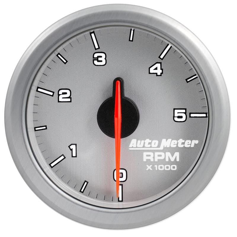 AutoMeter — 2-1/16" TACH, 0-5,000 RPM, AIRDRIVE, SILVER