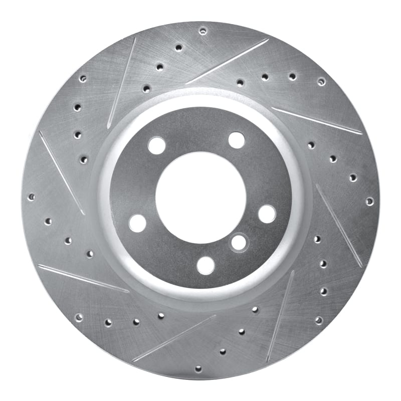 R1 Concepts — R1 06-13 BMW 135IS Front Left Drilled & Slotted Silver Brake Rotor
R1 Brake Rotor Drill
