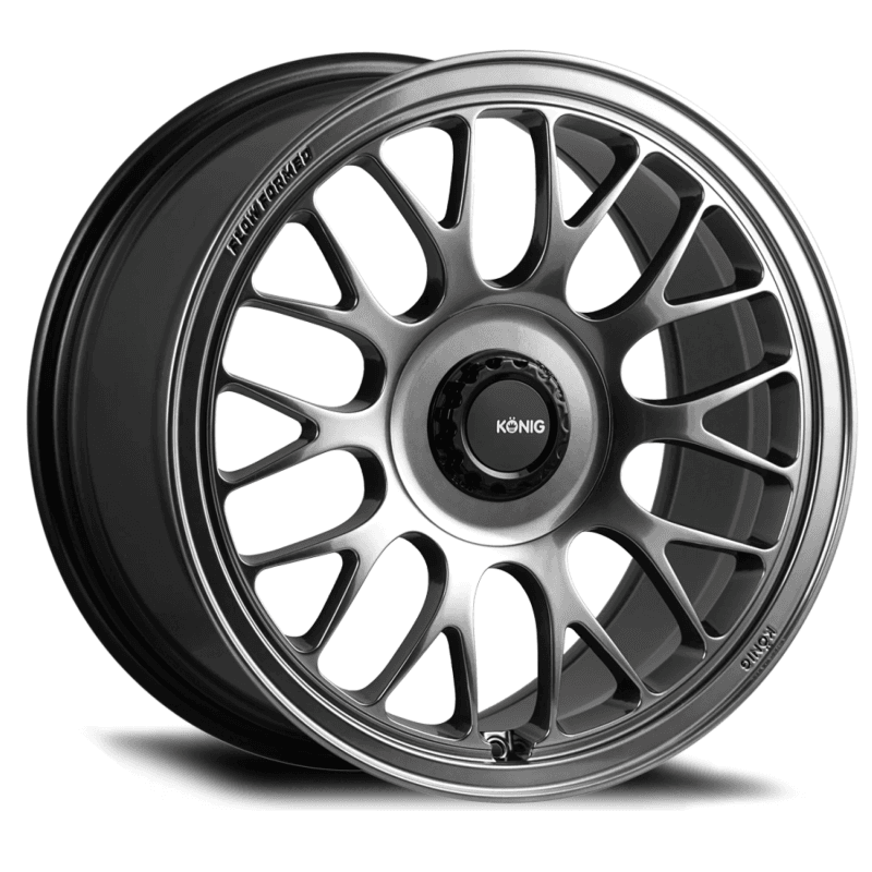 Konig — Konig MRK1 18X9.5 5X120 ET35 Hyper Carbon - Gloss Black Gear Cap/Logo/Cover Plate