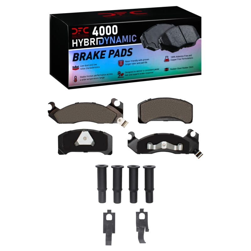 DFC — DFC 82-82 Ford Fairmont Front 4000 HybriDynamic Brake Pads and Hardware Kit
DFC Brake Pad Set