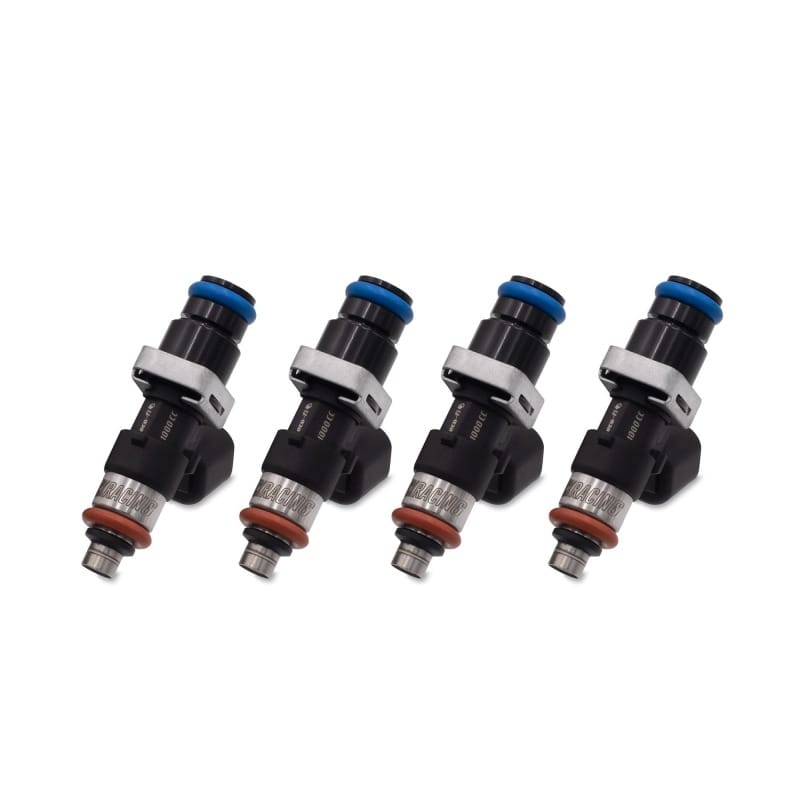 BLOX Racing — BLOX Racing Eco-Fi Street Injectors 1000cc/min w/ 1/2in Adapter For Honda K Series - Set of 4