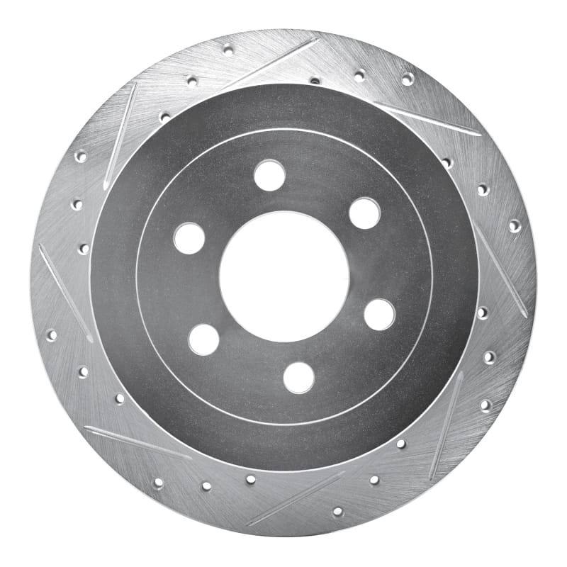R1 Concepts — R1 03-04 Dodge DAKOTA RWD Rear Left Drilled & Slotted Silver Brake Rotor
R1 Brake Rotor Drill