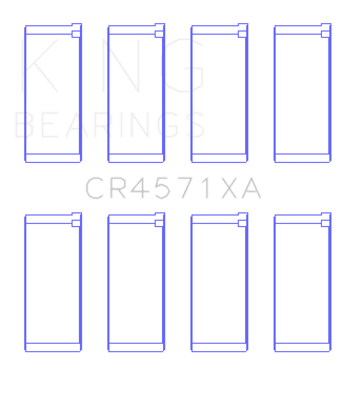 King Engine Bearings — King Engine Bearings Mitsubishi 4D56 (Size +0.50mm) Connecting Rod Bearing Set
Engine Bearing