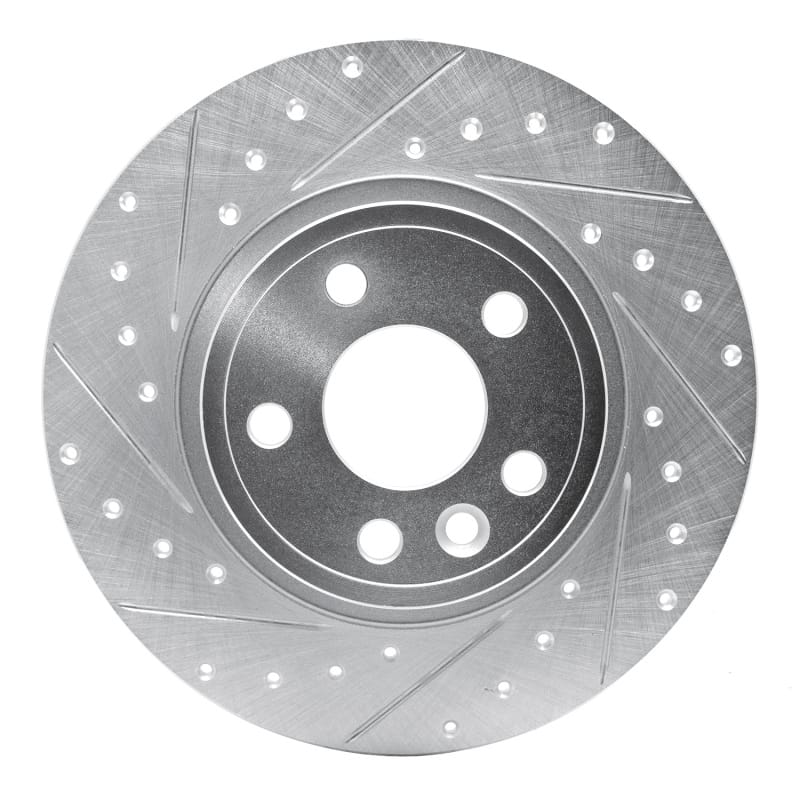 R1 Concepts — R1 15-20 Jaguar E-Pace Rear Left Drilled & Slotted Silver Brake Rotor
R1 Brake Rotor Drill