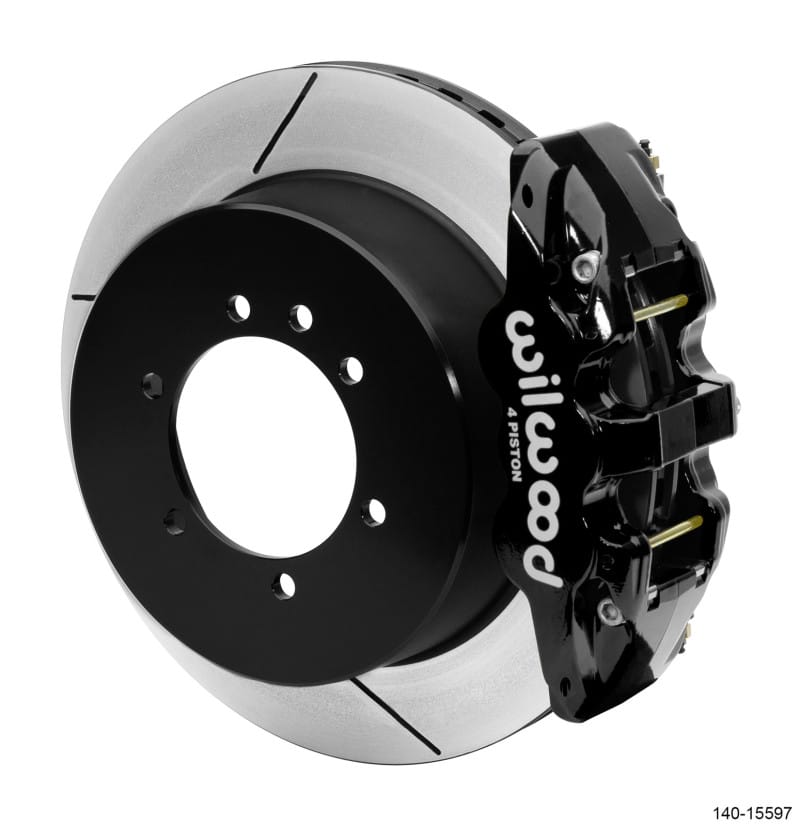 Wilwood — Wilwood AERO4 RearTruck Kit 14.25in Black 1997-2018 Nissan Y61 Patrol w/lines
BRAKE KIT
