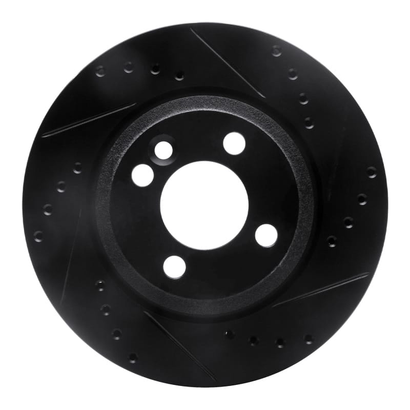 R1 Concepts — R1 02-08 Mini Cooper (Excl Clubman) Front Right Drilled & Slotted Black Brake Rotor
R1 Brake Rotor Drill