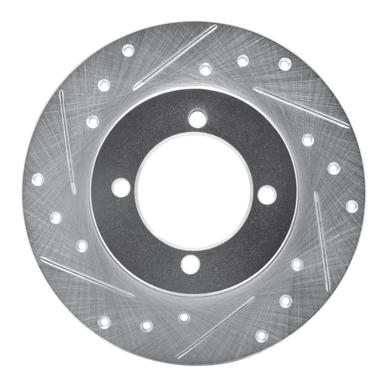 R1 Concepts — R1 74-75 Nissan 710 Front Left Drilled & Slotted Silver Brake Rotor
R1 Brake Rotor Drill