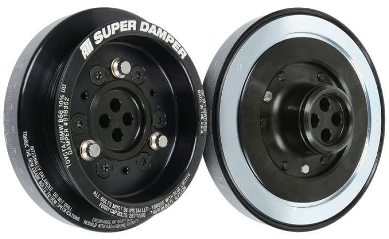 ATI — ATI Damper - 7.074 - 10 Percent Under Drive - AL - 6 Groove - 20+ Toyota Supra / 19+ BMW - Z4 - B58