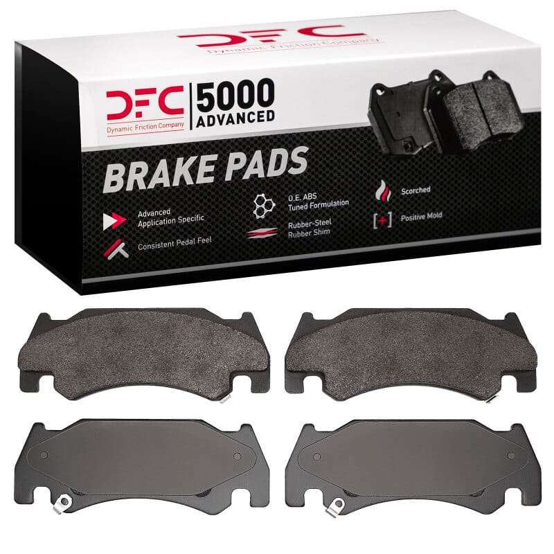 DFC — DFC 05-06 Dodge Ram 1500 Pickup Front 5000 Advanced Semi Metallic Brake Pads
DFC Brake Pad Set