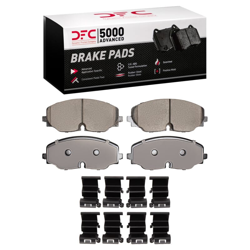 DFC — DFC 18-25 Volkswagen Atlas/Atlas Cross Sport Front 5000 Advanced Ceramic Brake Pads and Hardware Kit
DFC Brake Pad Set