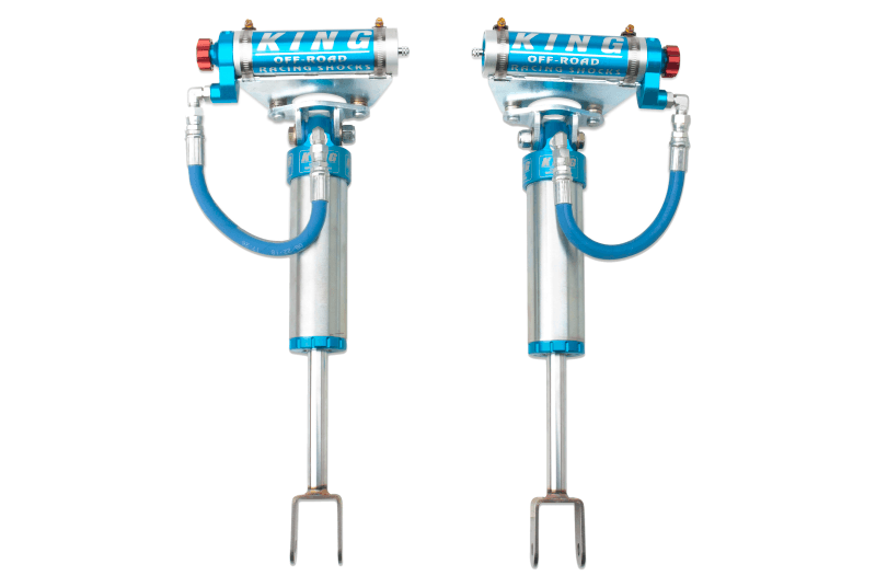 King Shocks — King Shocks 2011+ Chevrolet Silverado 2500/3500/HD Front 2.5 Dia Remote Res Shock w/Adjuster (Pair)