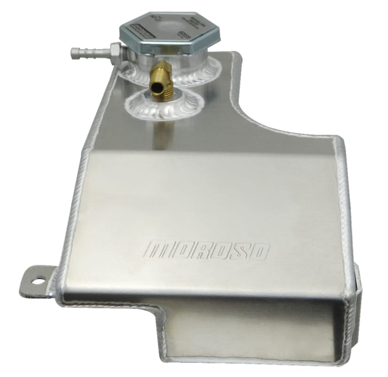 Moroso — Moroso 01-06 BMW E46 M3 Coolant Expansion Tank - Direct Bolt-In Replacement