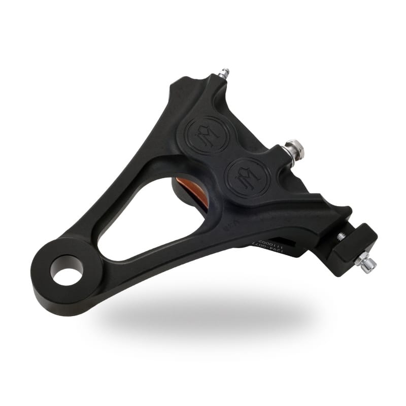 Performance Machine — Performance Machine Rear 4 Piston Integrated Caliper - Contrast Cut