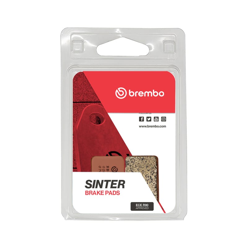 Brembo OE Powersports — Brembo OE 99-04 Arctic Cat 2x4 (Man. Hand Brake) 250cc Brake Pad - Rear