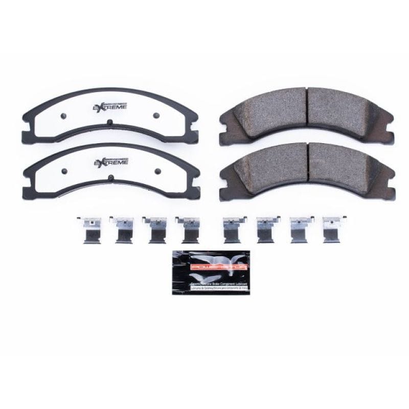 PowerStop — Power Stop 08-19 Ford E-450 Super Duty Rear Z36 Truck & Tow Brake Pads w/Hardware
Z36 Brake Pads