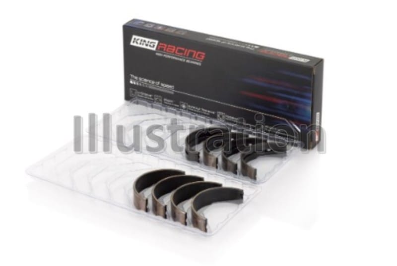 King Engine Bearings — King Engine Bearings Buick/Pontiac/Oldsmobile V6 pMaxBlack Coated Main Bearing Set