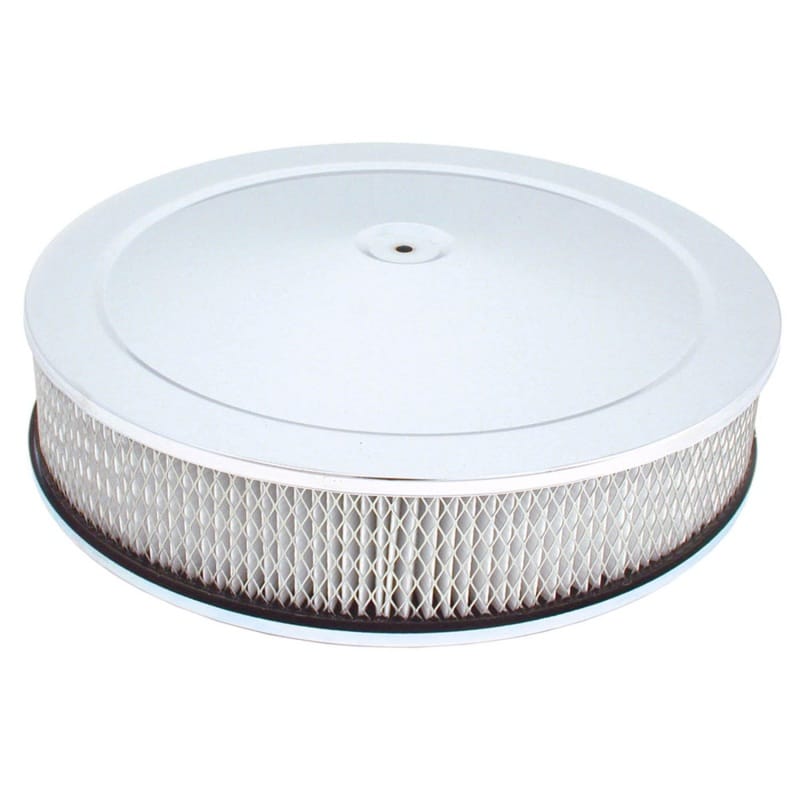 Spectre — Spectre Air Cleaner 14in. x 3in. / Chrome - Paper