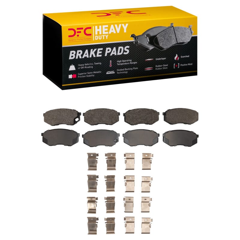 DFC — DFC 95-04 Mitsubishi Fuso FE Front Heavy Duty Pads and Hardware Kit
DFC Brake Pad Set