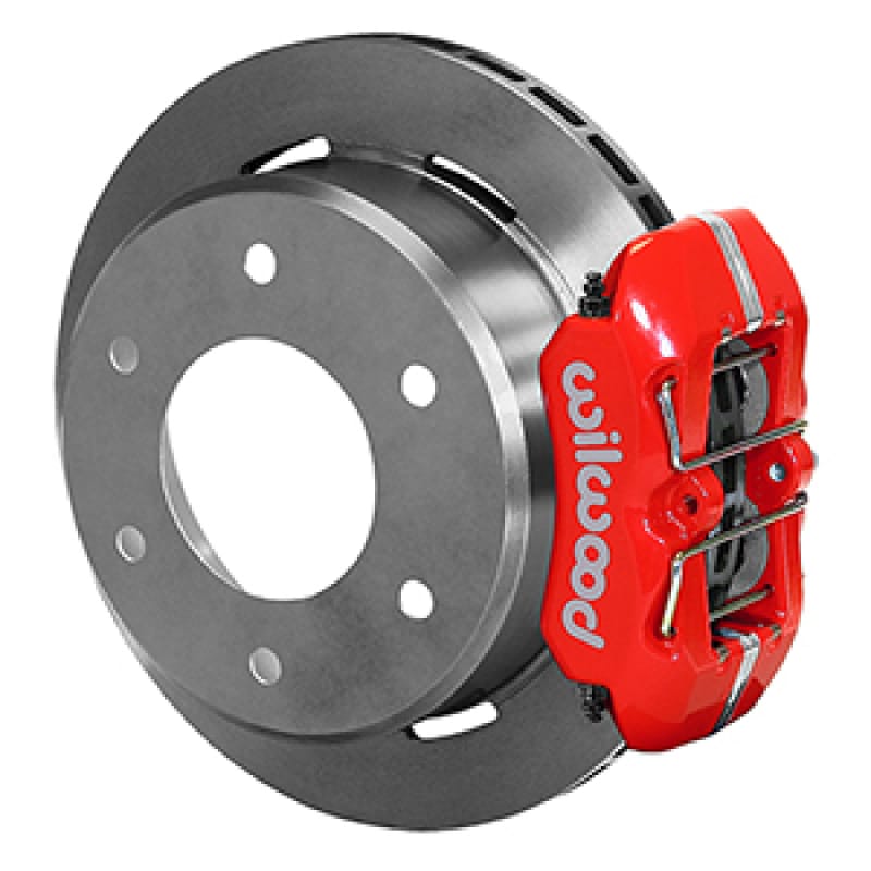 Wilwood — Wilwood 63-87 C10/C15 DynaPro FDPLP Red Calipers 11in x .81in Rotors 6-Lug Rear Disc Brake Kit