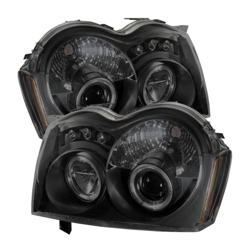 SPYDER — Spyder Jeep Grand Cherokee 05-07 Projector Headlights LED Halo LED Blk Smke PRO-YD-JGC05-HL-BSM
Projector Headlights
Head Light Set